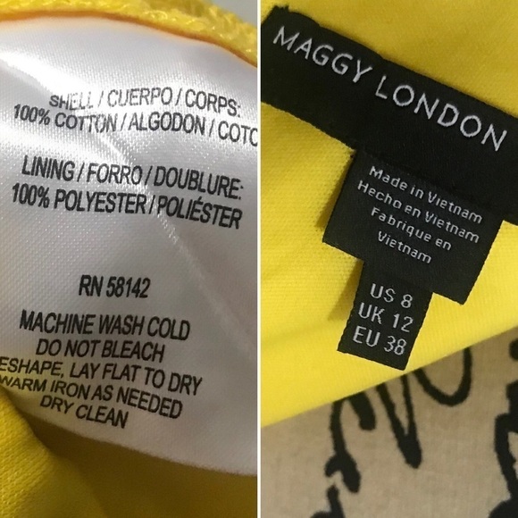 Maggy London Soleil Ribbon Eyelet Sheath  Dress - Picture 7 of 7